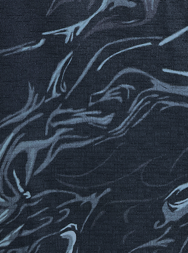 マーブル柄メンズ浴衣セット