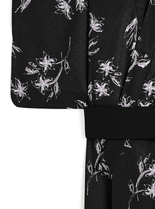 花柄メンズ浴衣セット