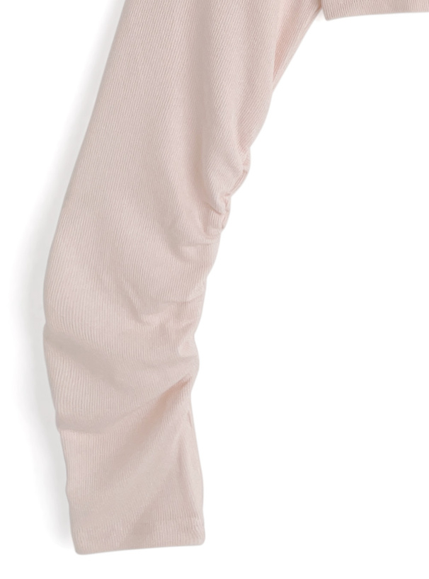 UVカットサムホール付きギャザーカーディガン