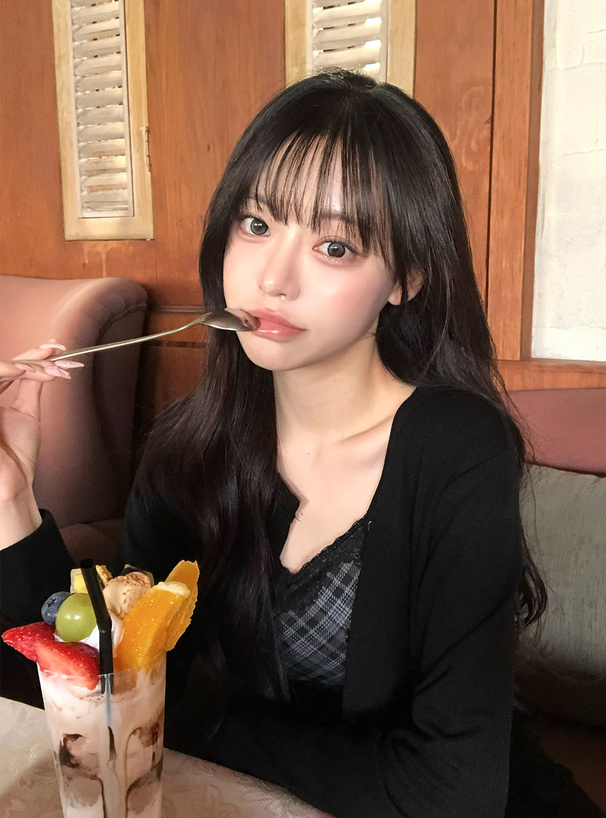 UVカットクルーネックカーディガン