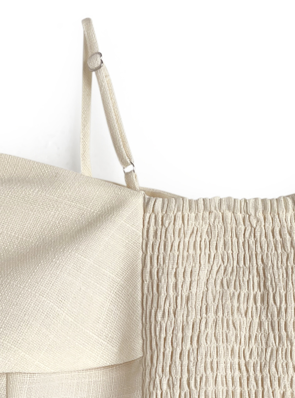 ビッグリボンツイードオフショルダートップス