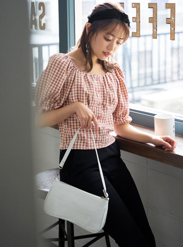 ツイストシフォンカチューシャ
