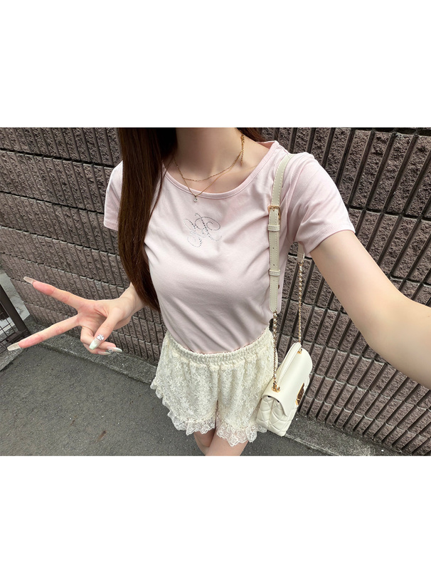 レースショートパンツ