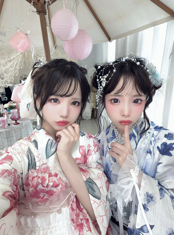 フラワーチュールコサージュヘアピン