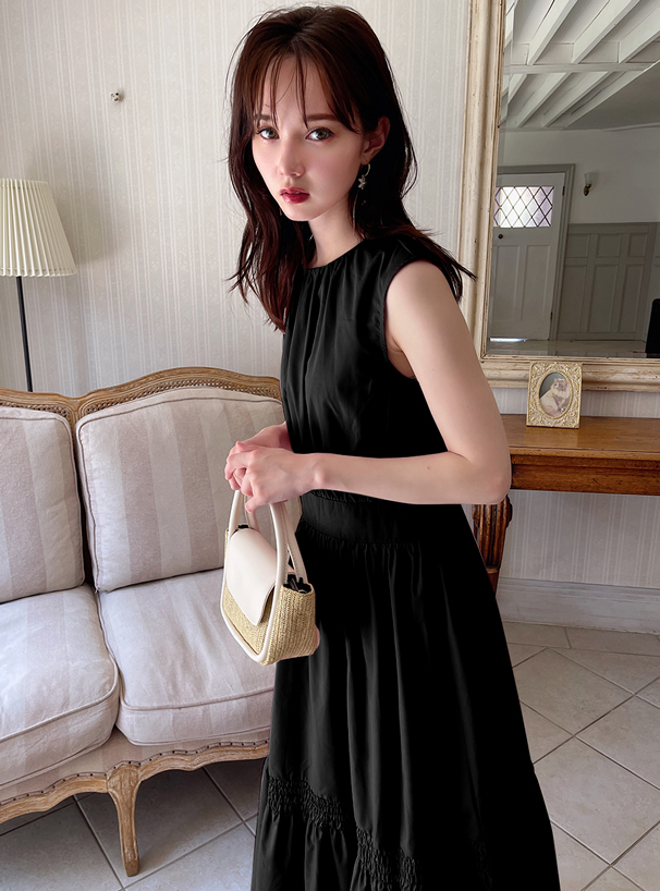 ギャザーシャーリングフレアロングワンピース Tu412 レディースファッション通販のグレイル Grl 公式 ギャザーシャーリングフレアロングワンピース Tu412 レディースファッション通販のグレイル Grl 公式