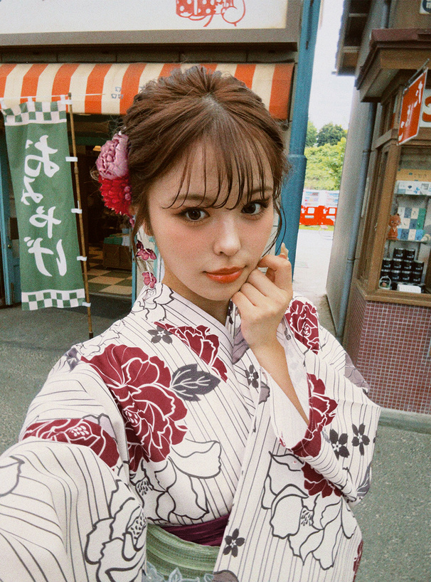 フラワーコサージュヘアクリップ