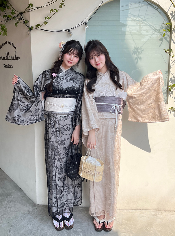 フラワーコサージュ＆パールヘアピン5点セット
