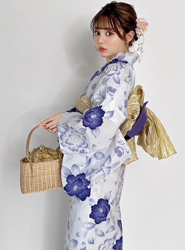 フラワーコサージュ＆パールヘアピン5点セット
