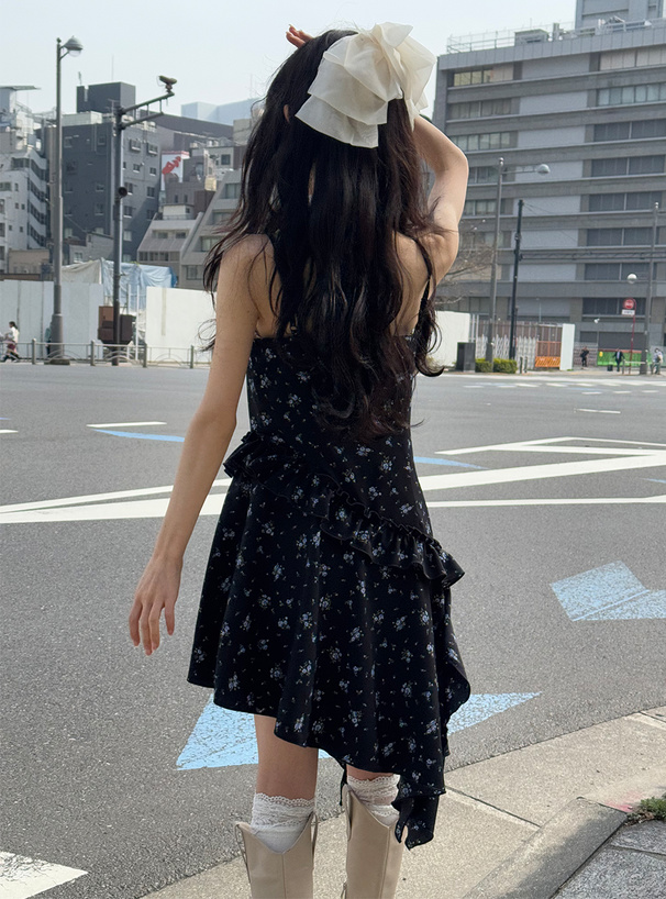 リボンチュールバレッタ