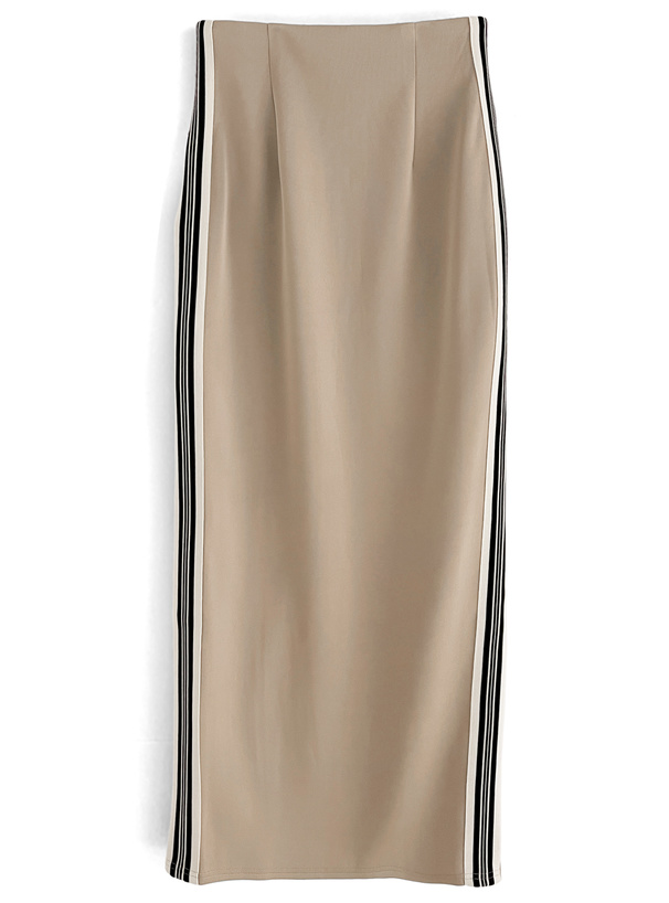 サイドラインタイトロングスカート[tu834] | レディースファッション