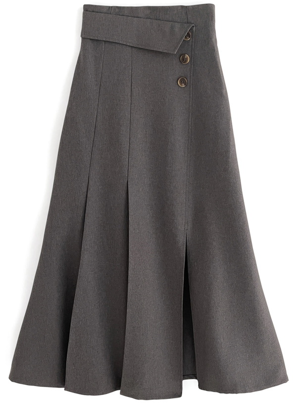 スリットプリーツロングスカート[tu919] | レディースファッション通販