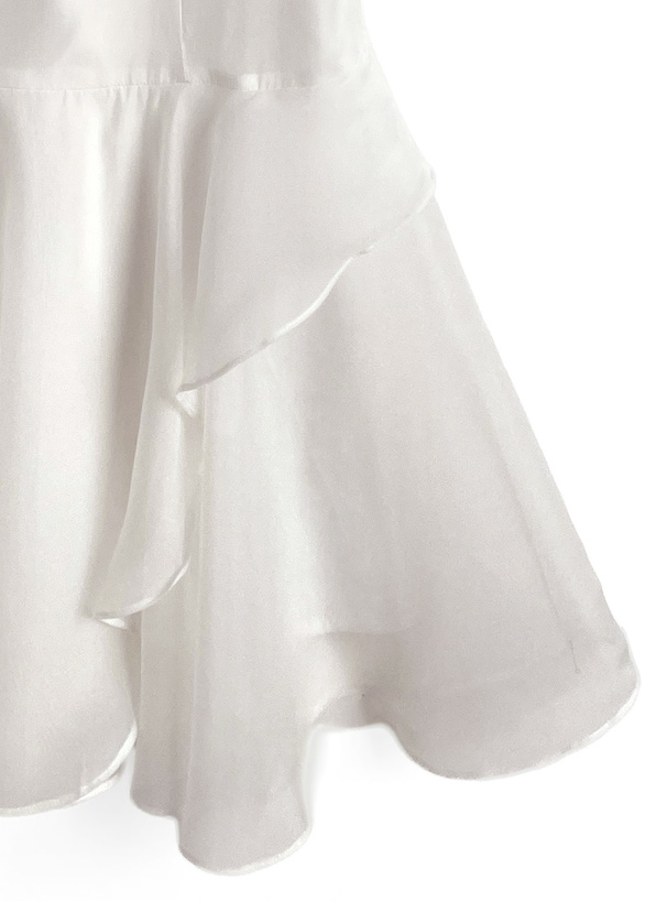 シアーフリルキャミワンピース