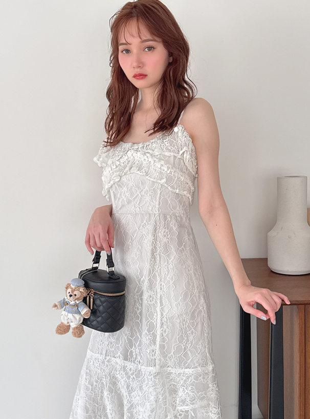 MELTTHELADYフリルキャミワンピース Bubbles - melt the lady メルトザレディ ワンピース キャミ