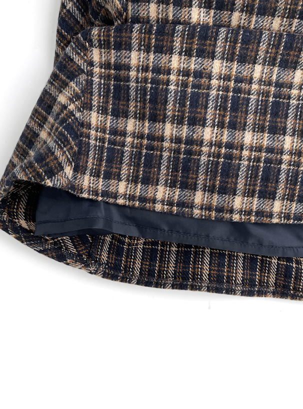 チェック柄ビッグリボンミニワンピース[tw1242] | レディース