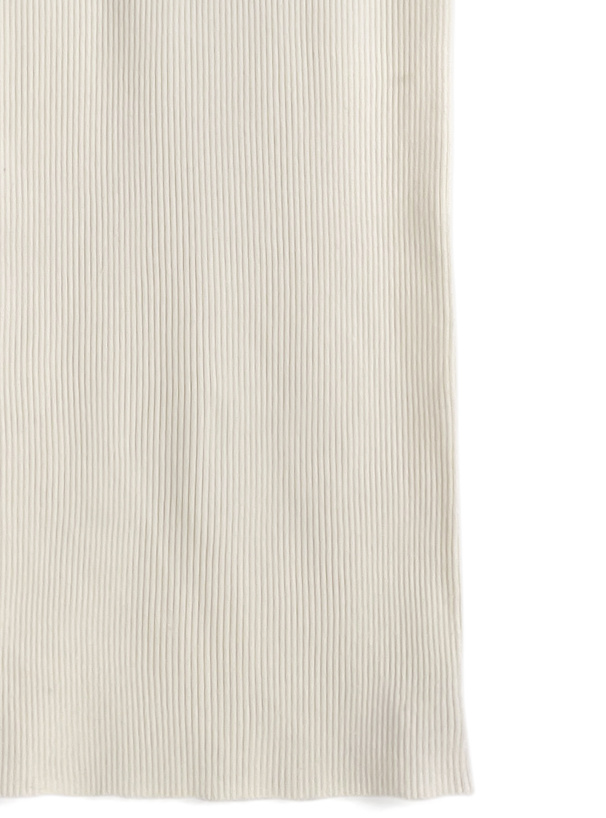 ファーオフショルダーニットワンピース