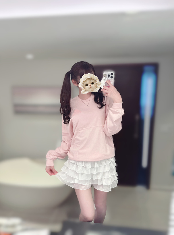 ラメシアーティアードフリルキュロット
