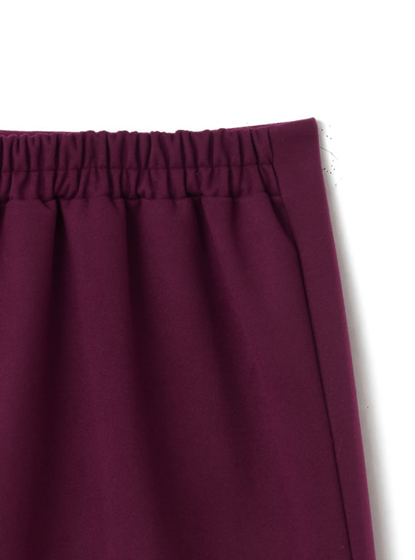 フラノラップ風ボタンタイトスカート