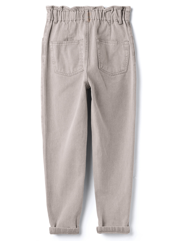 ハイウエストテーパードパンツ