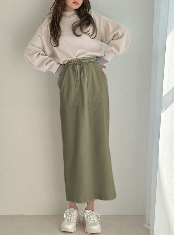 裏毛スウェットスカート[uf019] | レディースファッション通販の ...