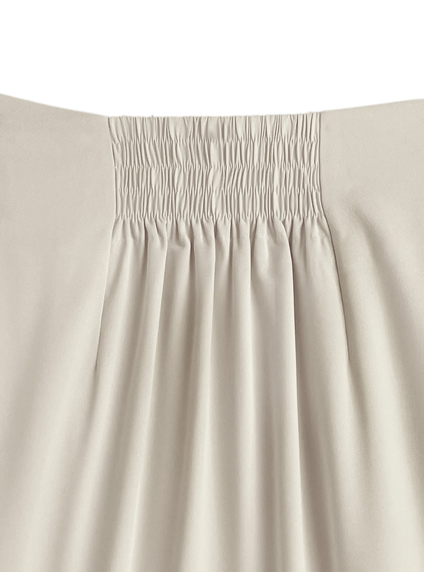 裾シアーマーメイドスカート