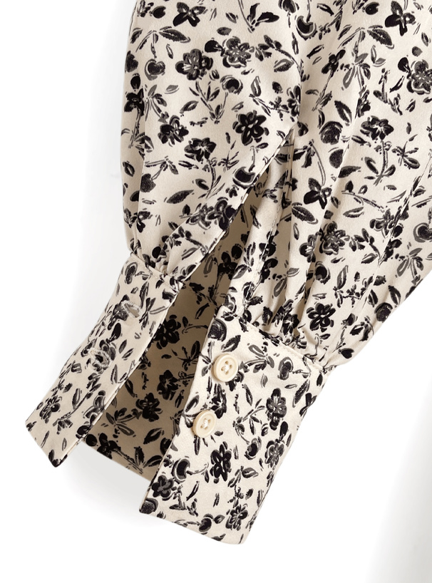 小花柄スクエアネックロングワンピース[ws23] | レディース