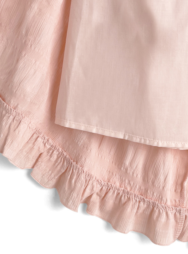 ティアードフリルキャミソールワンピース