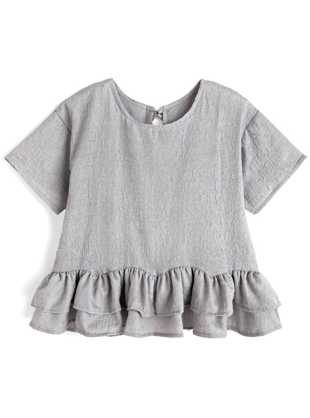 ウェーブフリルトップス