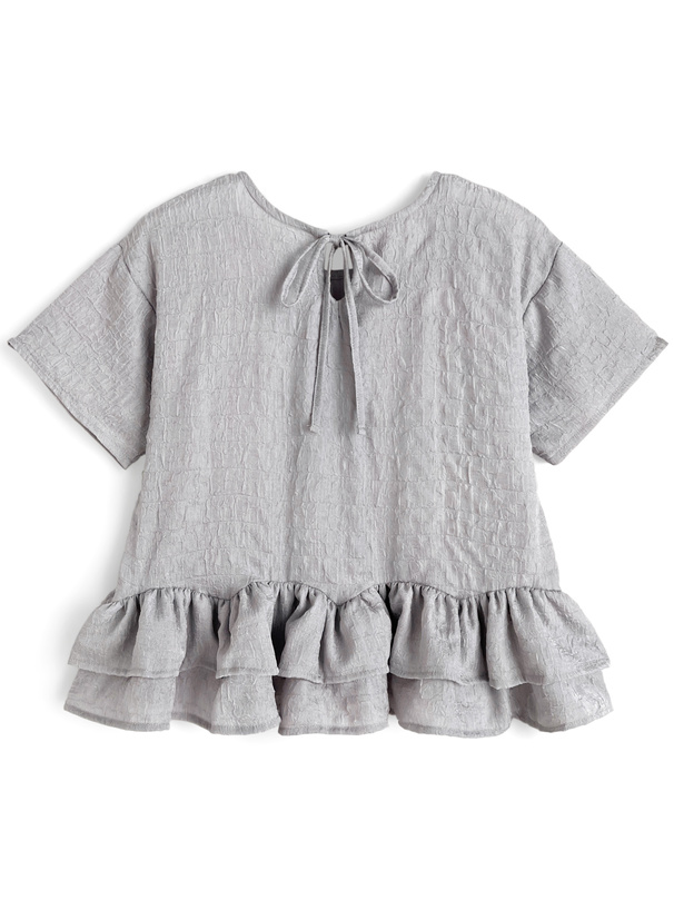 ウェーブフリルトップス