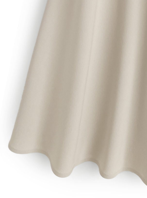 ハイウエストフレアロングスカート