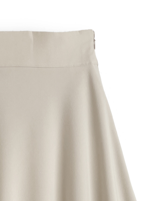 ハイウエストフレアロングスカート