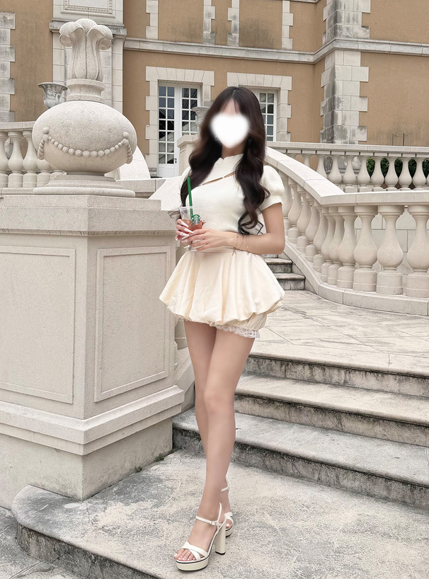 バルーンミニスカートパンツ