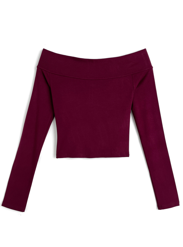 リボンドロストオフショルダートップス[yz679] | レディース