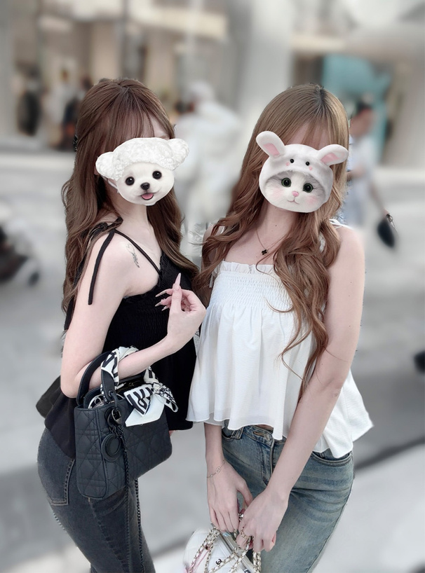 ショルダーリボンシャーリングキャミソールトップス