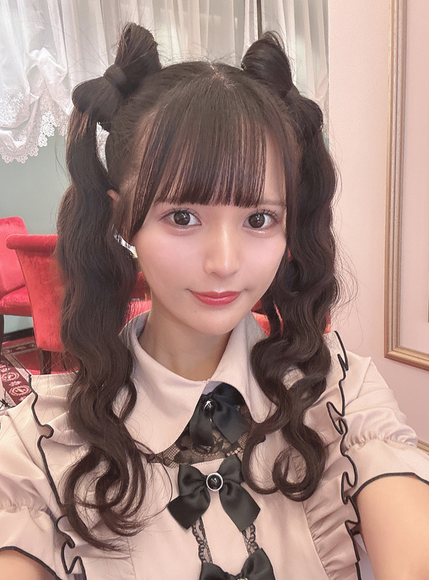 レースメロウフリルリボンブラウス