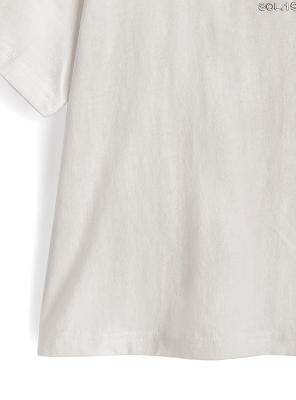 ラインストーンロゴTシャツ