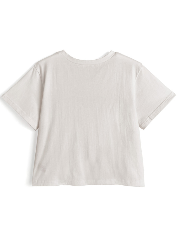 ラインストーンロゴTシャツ