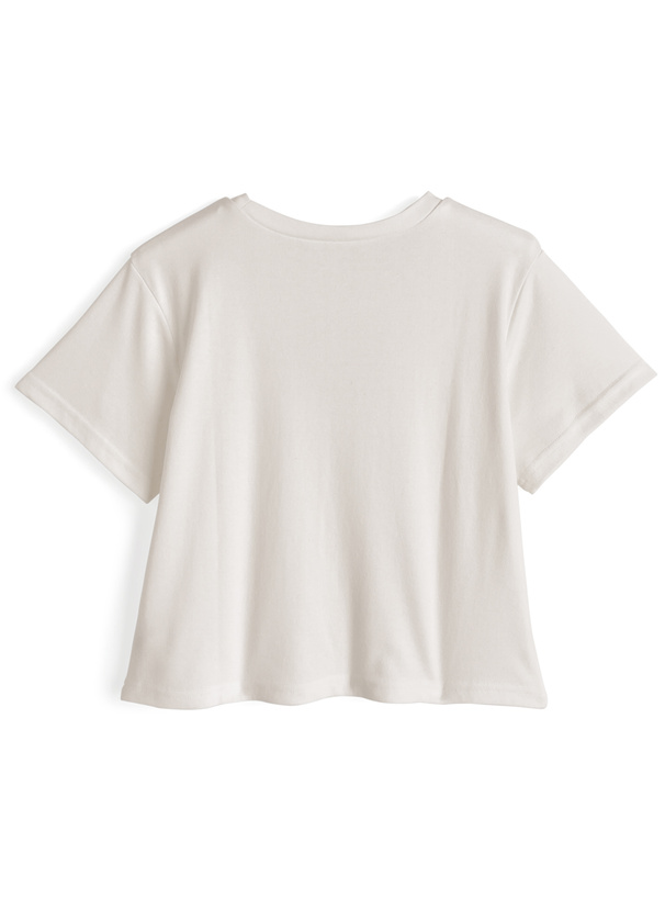 ハートレースロゴTシャツ