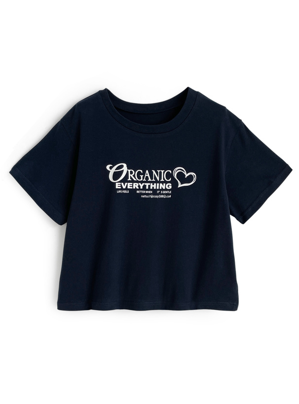 ロゴプリントTシャツ