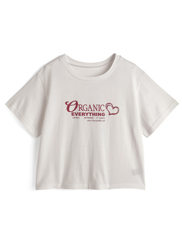 ロゴプリントTシャツ