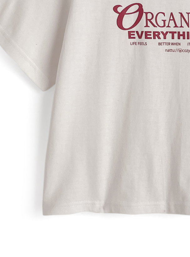 ロゴプリントTシャツ