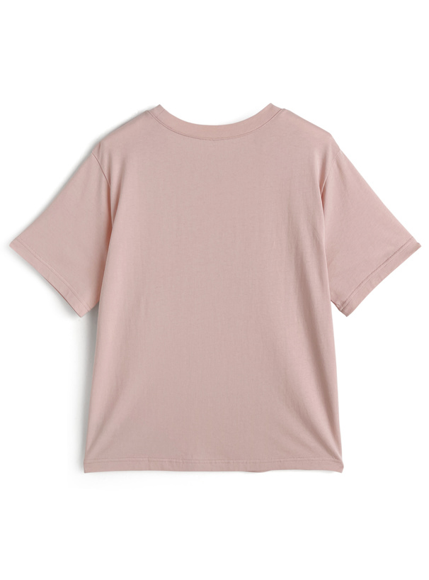 ハートロゴプリントTシャツ
