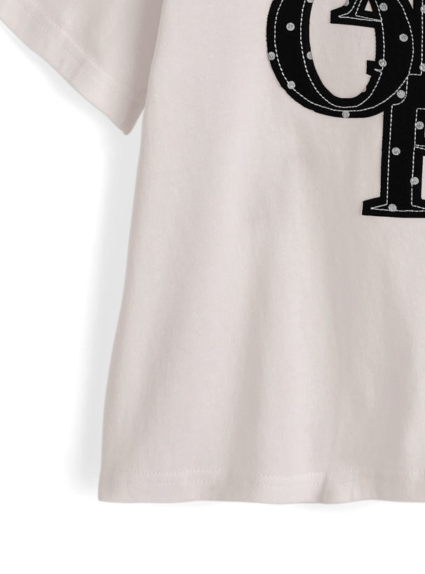 ドットロゴワッペンTシャツ