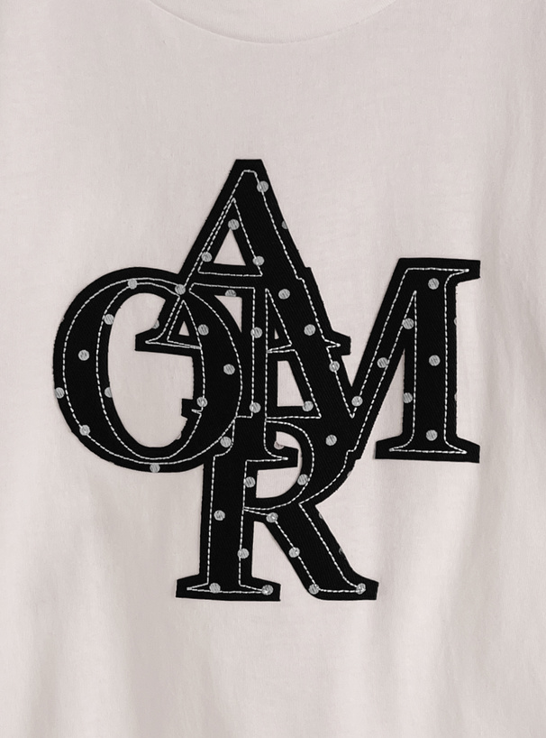 ドットロゴワッペンTシャツ