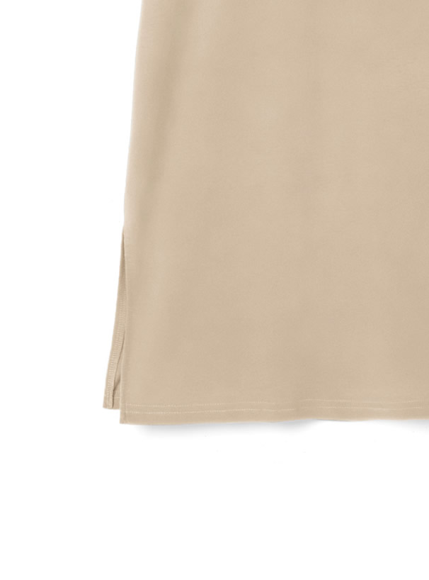 サイドスリットロゴTシャツワンピース