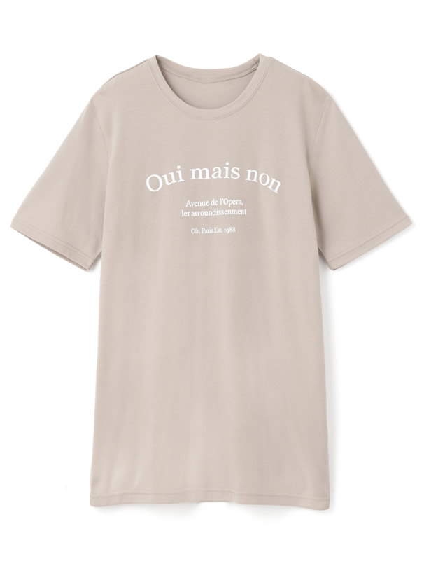 オーバーサイズロゴTシャツ