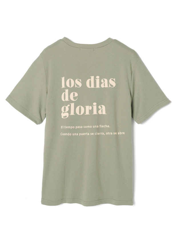胸ポケットバックロゴTシャツ