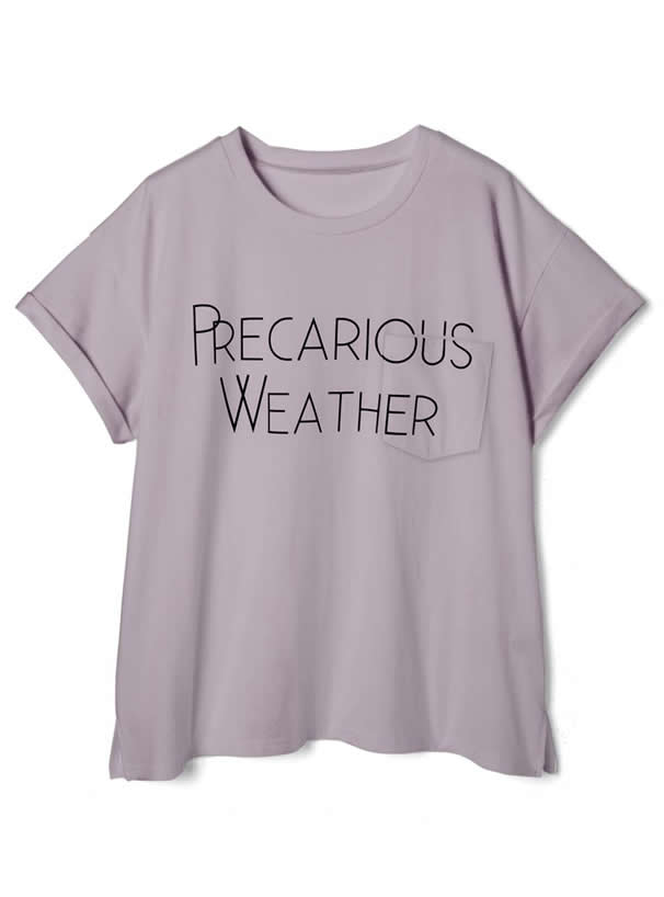 胸ポケットロゴTシャツ