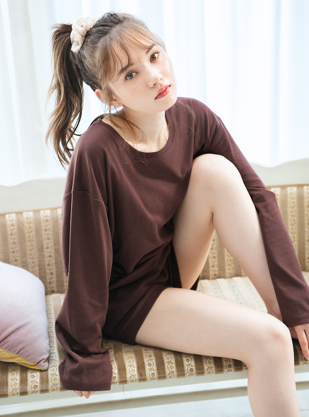 トップスXショートパンツセットアップ