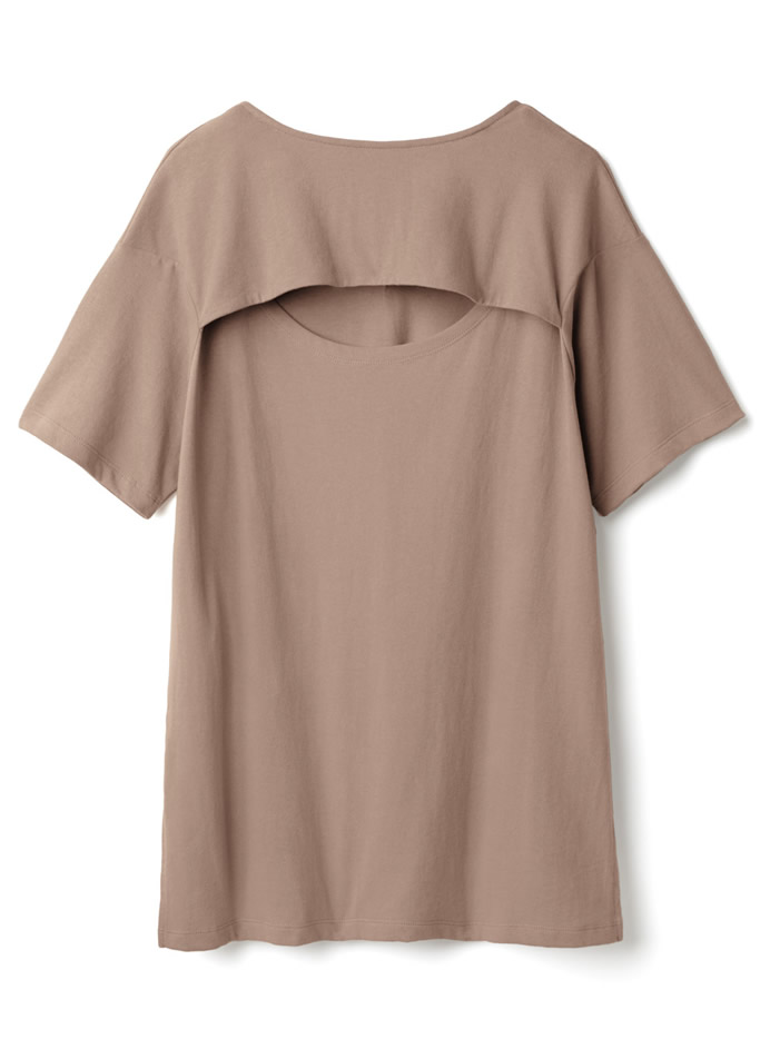 バックカットデザインTシャツ