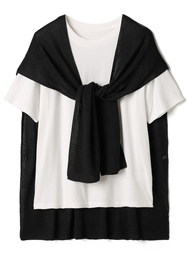 3WayニットベストXTシャツセット